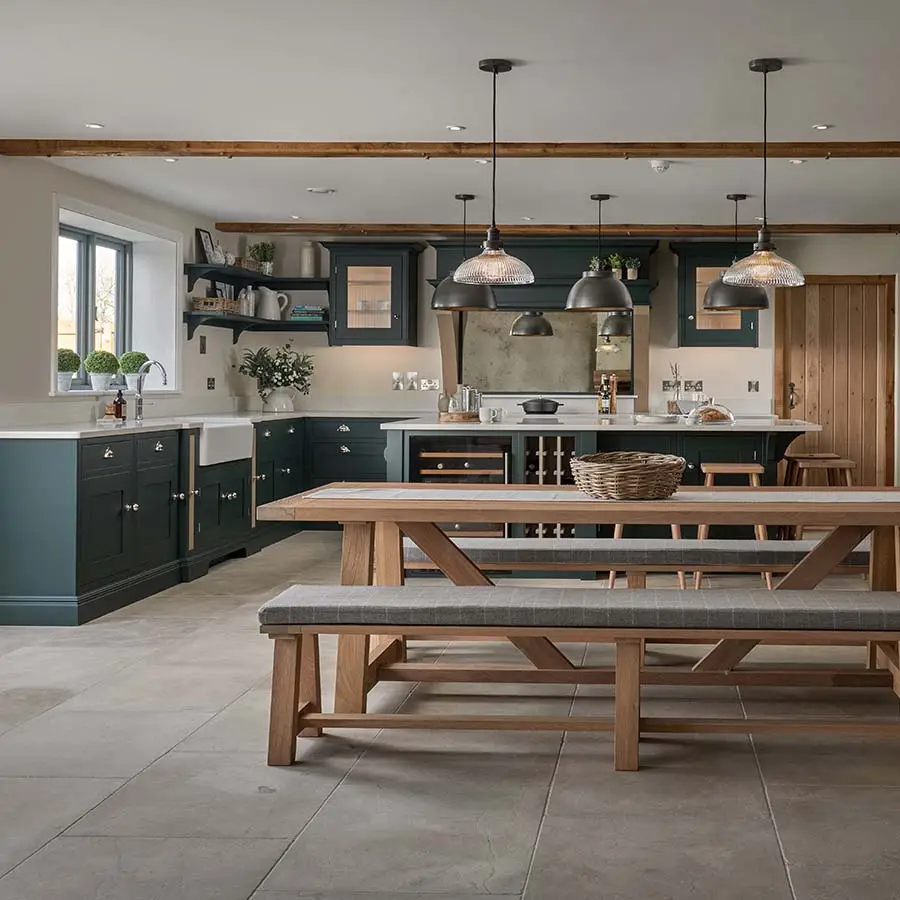 Kingsmead Barn Conversion Bespoke Kitchen
